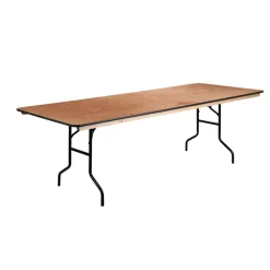 8FT (36" x 96") Plywood Table