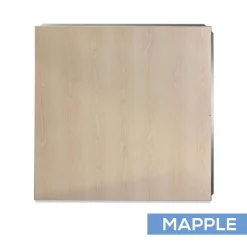28ft by 28ft Premium Laminate Wood Dance Floor - Portable with Aluminum Side Paneling - Variety of Finishes