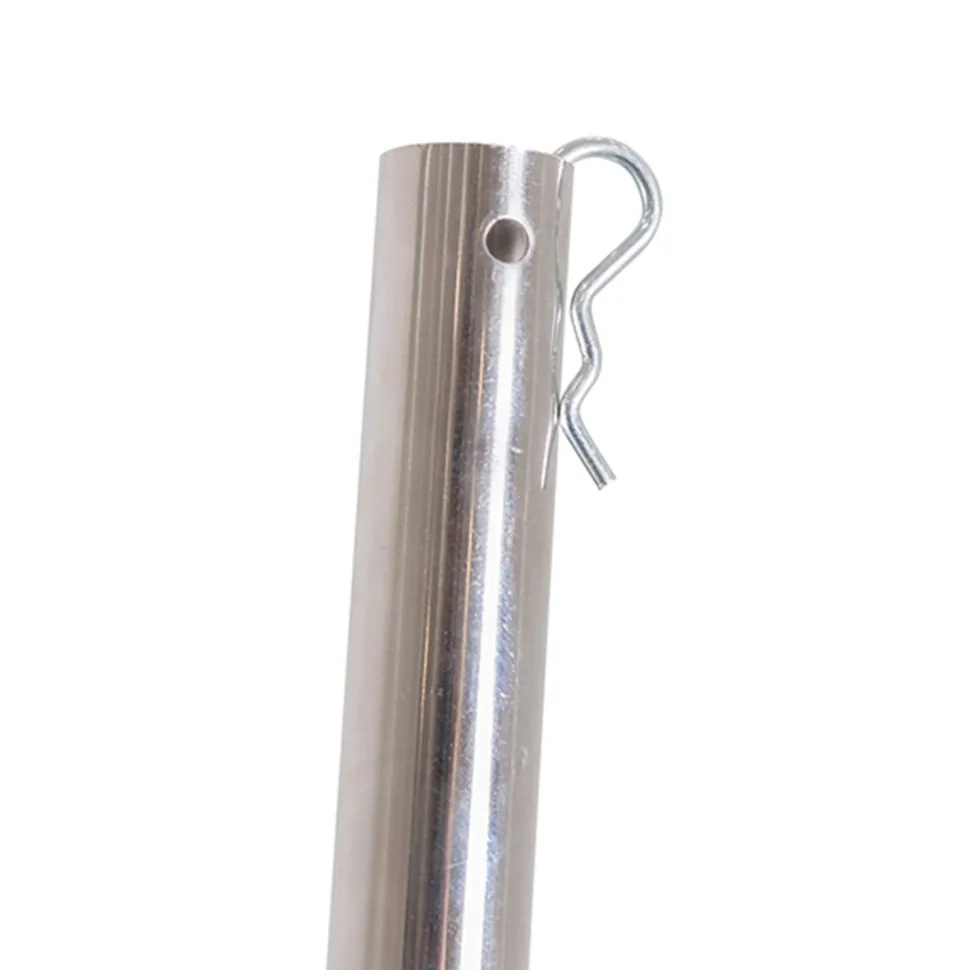 6ft Aluminum Ceiling Tube w/ Fastening Clips