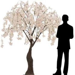6ft Artificial Cherry Blossom Tree — Blush / Light Pink / Pink, 10 Interchangeable Branches | Customize for Weddings & Events | ModTree™ Collections