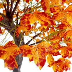 11ft Artificial Fall / Autumn Leaf Tree, 27 Interchangeable Branches | ModTree™ Collection