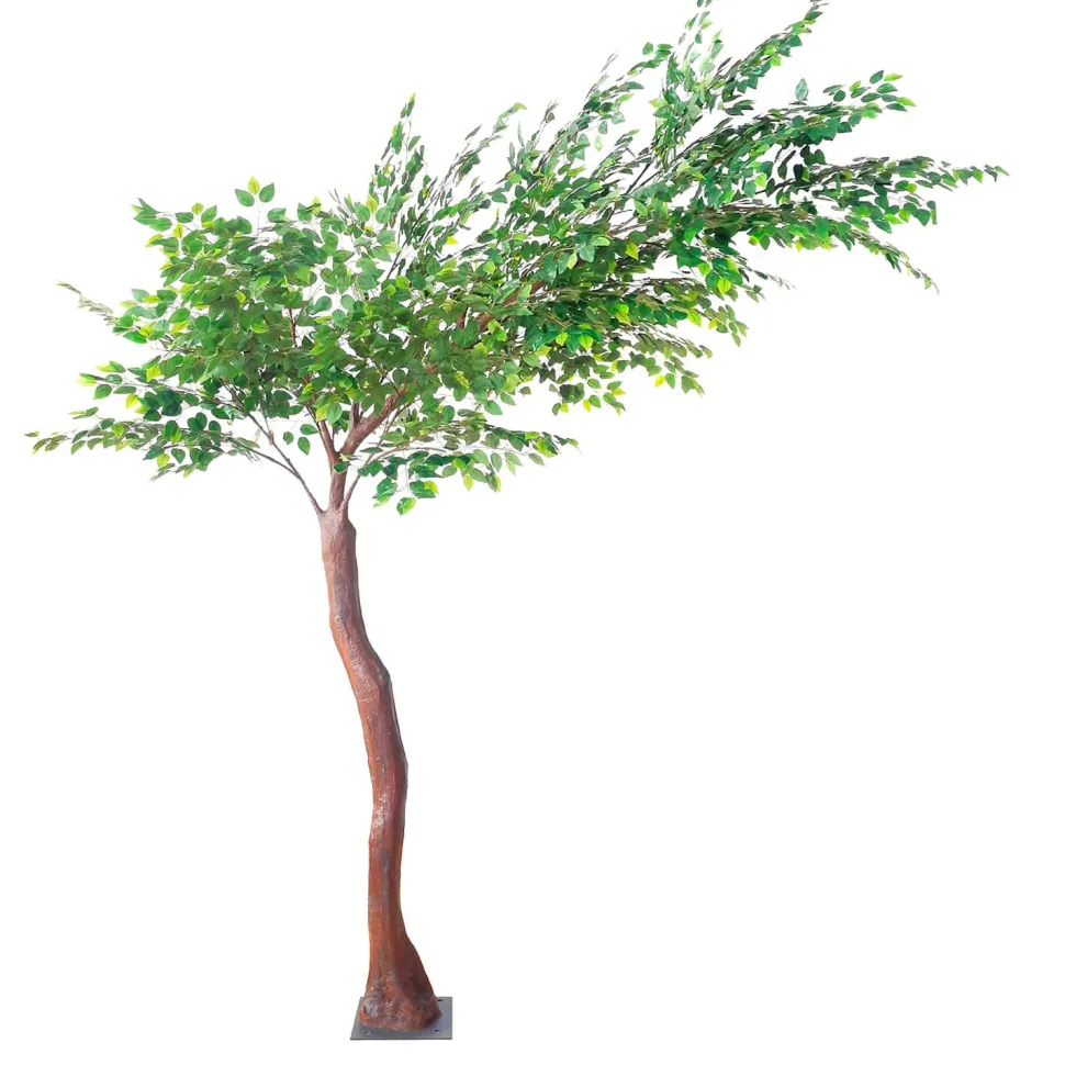 9ft Artificial Fig Leaf Tree — 14 Interchangeable Branches | Customize for Weddings & Events | ModTree™ Collection
