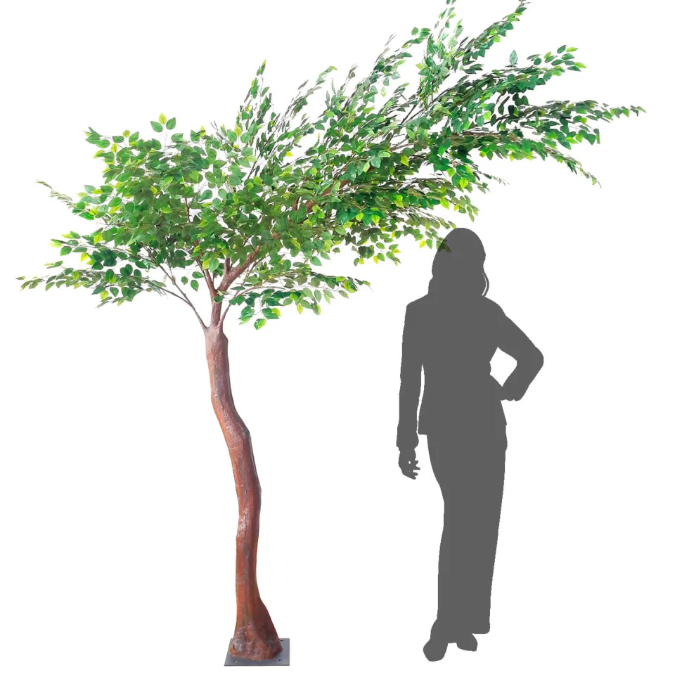 9ft Artificial Fig Leaf Tree — 14 Interchangeable Branches | Customize for Weddings & Events | ModTree™ Collection