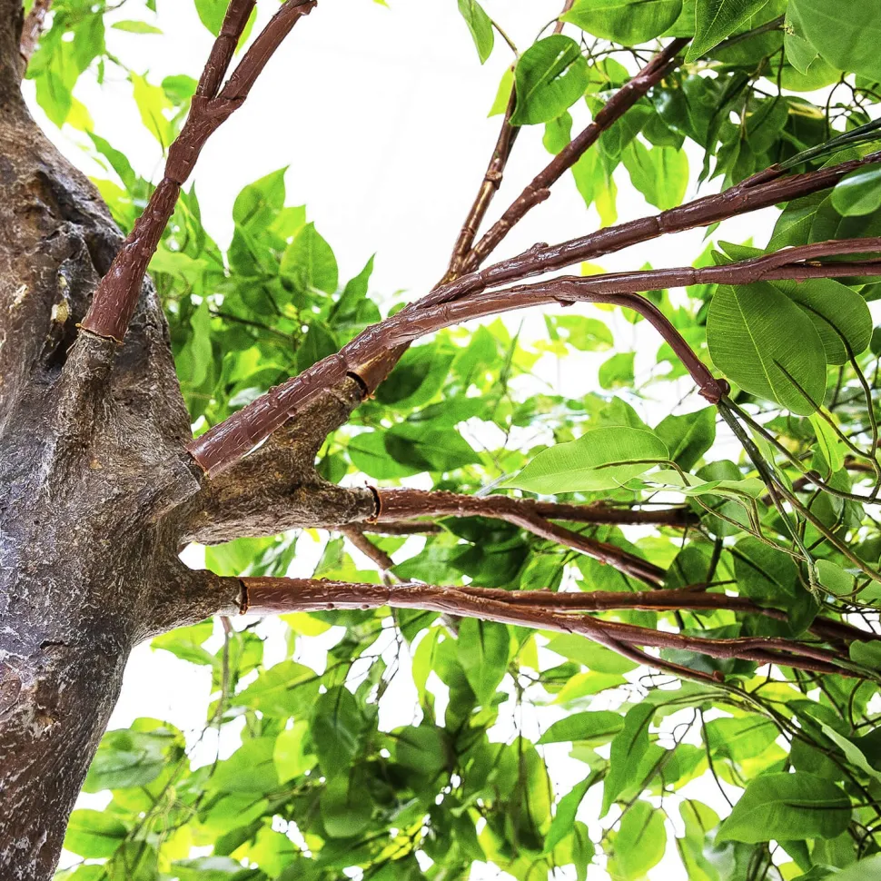 11ft Artificial Fig Leaf Tree, 27 Interchangeable Branches | ModTree™ Collection