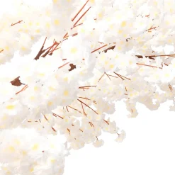 9ft Artificial Flowering Hydrangea Tree — White, 14 Interchangeable Branches | Customize for Weddings & Events | ModTree™ Collection