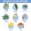 6ft Artificial Hydrangea Bloom Tree — White, 10 Interchangeable Branches | Customize for Weddings & Events | ModTree™ Collection