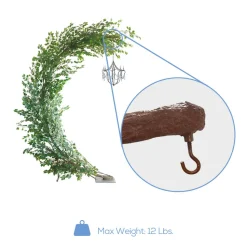 10ft Chandelier Hanger Arch — Green, 17 Interchangeable Branches Fig | Customize for Weddings & Events | ModTree™ Collection