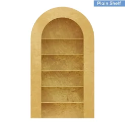 7ft Collapsible 3D Curved Full Arch with Shelves