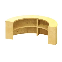 9ft Half Circle Round Collapsible Modular Bar - Select your Color & Finish