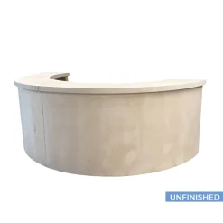 9ft Half Circle Round Collapsible Modular Bar - Select your Color & Finish
