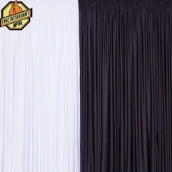 16ft IFR Spandex Party Drape by Eastern Mills - 200GSM - 10ft Extra Wide!