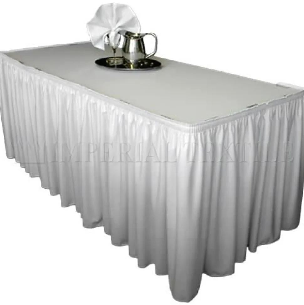 9ft Long Poly Premier Table Cover / Topper - 30 Inches Wide