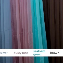 21ft 4-Panel Sheer Fabric Ceiling Draping in Assorted Colors
