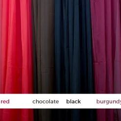 40ft 8-Panel Sheer Fabric Ceiling Draping in Assorted Colors
