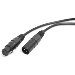 250ft 3-Pin DMX Cable by EddyLight™ - Heavy Duty DMX Cable for Lighting & Audio Use