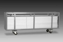 6-10FT PIPE CART - HOLDS 200 6-10FT DRAPE SUPPORTS