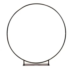 7ft Round Backdrop Set with White Cover and Carrying Bag