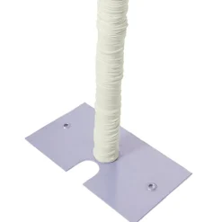 10ft Spandex Pole Cover (for upright 8ft & under) - Ivory
