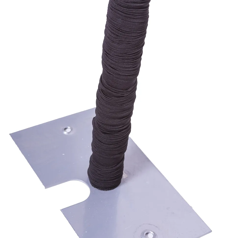10ft Spandex Pole Cover (for upright 8ft & under) - Black