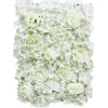 8ft x 8ft Portable Mixed Ivory Floral Backdrop Kit