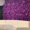 8ft x 12ft Portable Mixed Lavender/Purple Floral Backdrop Kit