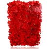 8ft x 12ft Portable Mixed Red Floral Backdrop Kit