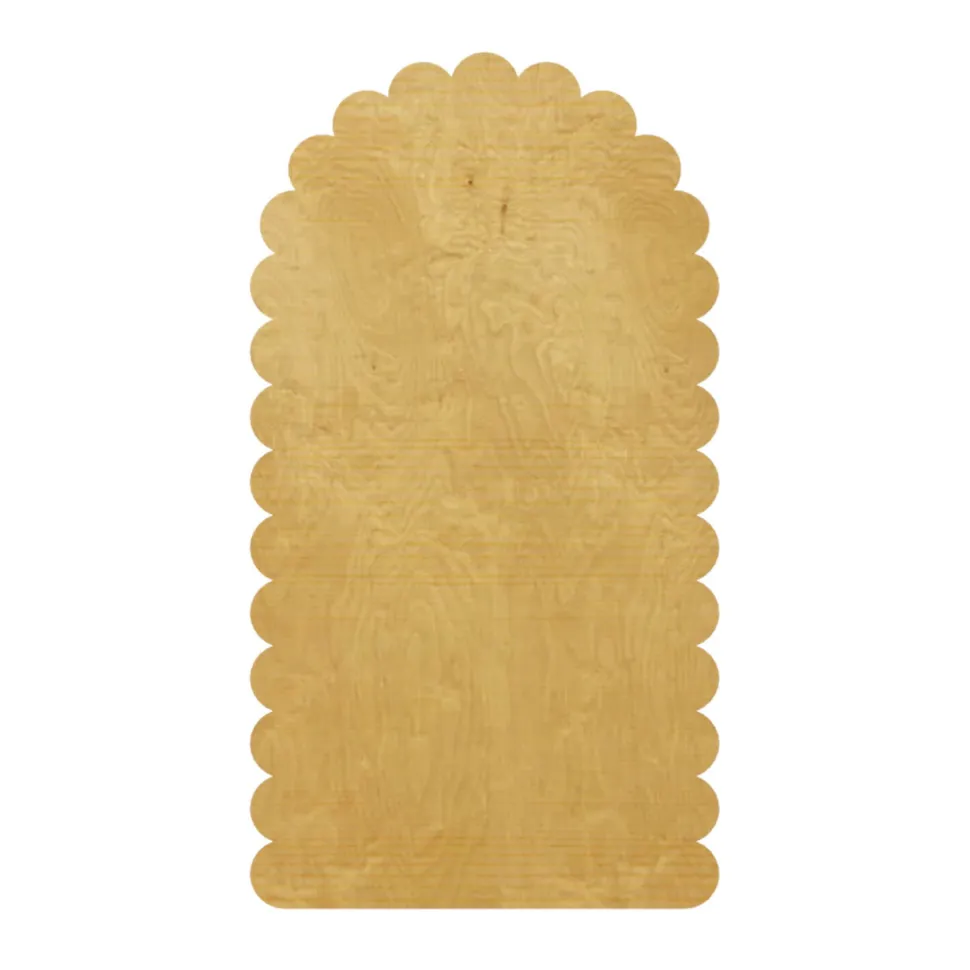 Full Arch Bubble Collapsing Chiara Wall Panel - Select Your Size!