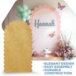 Full Arch Bubble Collapsing Chiara Wall Panel - Select Your Size!