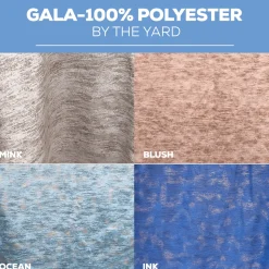 Gala - 100% Polyester - By The Yard - 110" Width