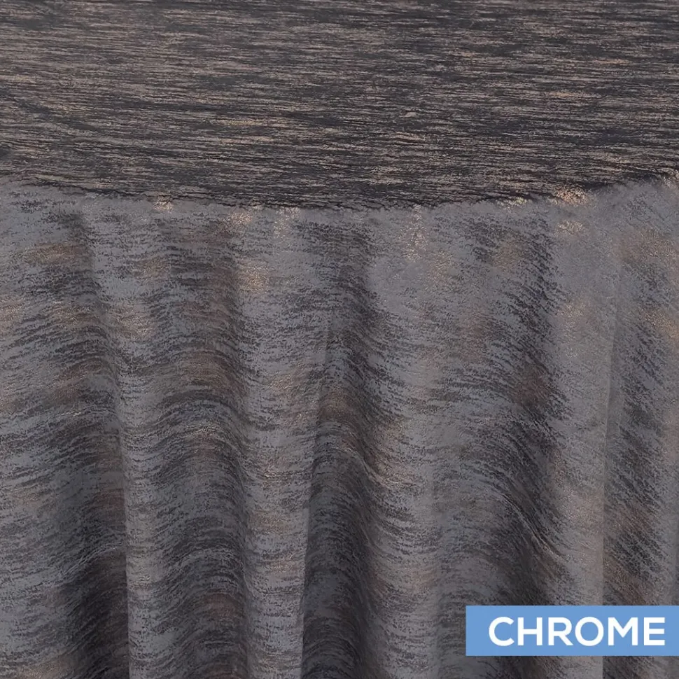 Gala Tablecloth by Eastern Mills - Chrome - Many Size Options