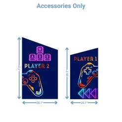 Gaming Tournamen Foam Core Birthday Backdrop Kit by PopScene™