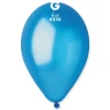 GEMAR Blue Metallic 12" Balloon - 50 Pieces