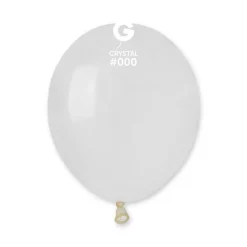 GEMAR Clear 5" Balloon - 100 Pieces