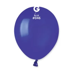 GEMAR Dark Blue 5" Balloon - 100 Pieces