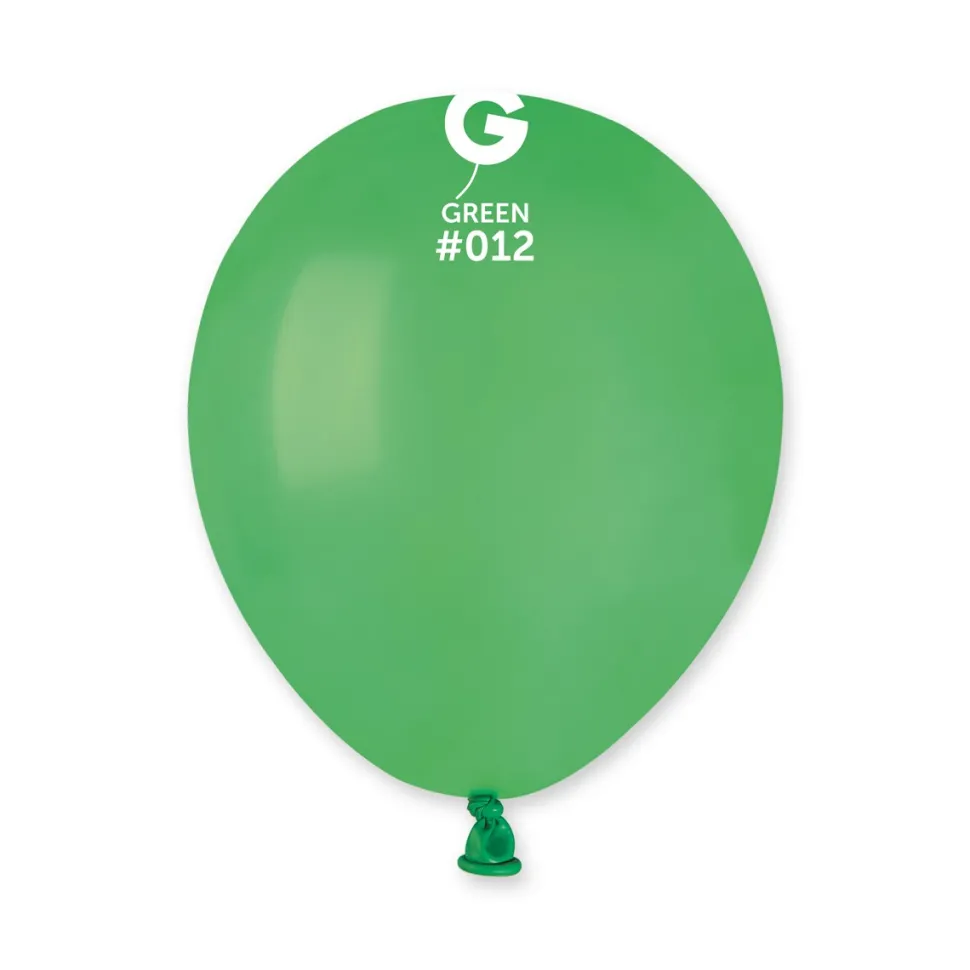 GEMAR Green 19" Balloon - 25 Pieces