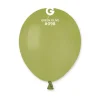 GEMAR Green Olive 5" Balloon - 100 Pieces