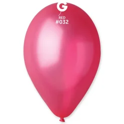 GEMAR Metal Red 32 19" Balloon - 25 Pieces