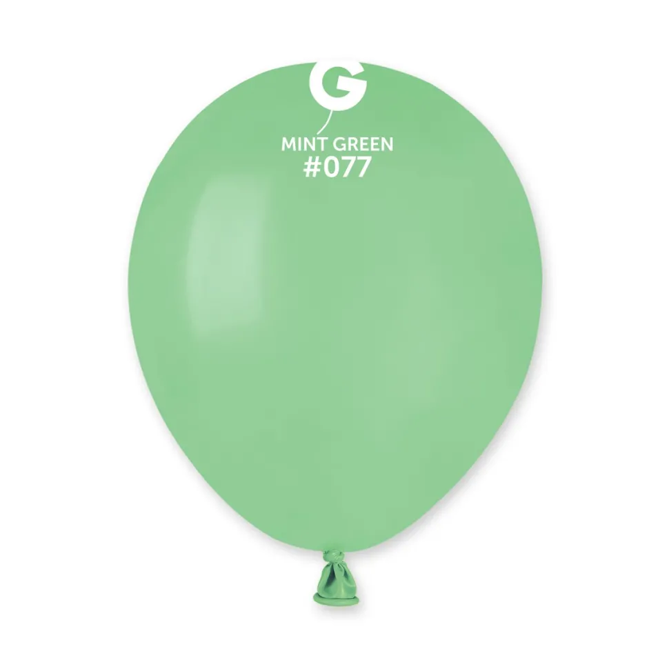 GEMAR Mint Green 12" Balloon - 50 Pieces
