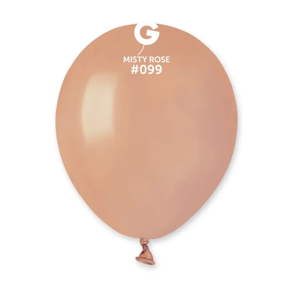GEMAR Misty Rose 12" Balloon - 50 Pieces