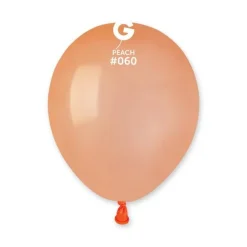 GEMAR Peach 5" Balloon - 100 Pieces