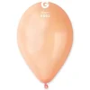 GEMAR Peach Metallic 12" Balloon - 50 Pieces