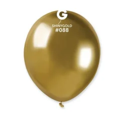 GEMAR Shiny Gold 5" Balloon - 50 Pieces