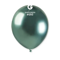 GEMAR Shiny Green 5" Balloon - 50 Pieces
