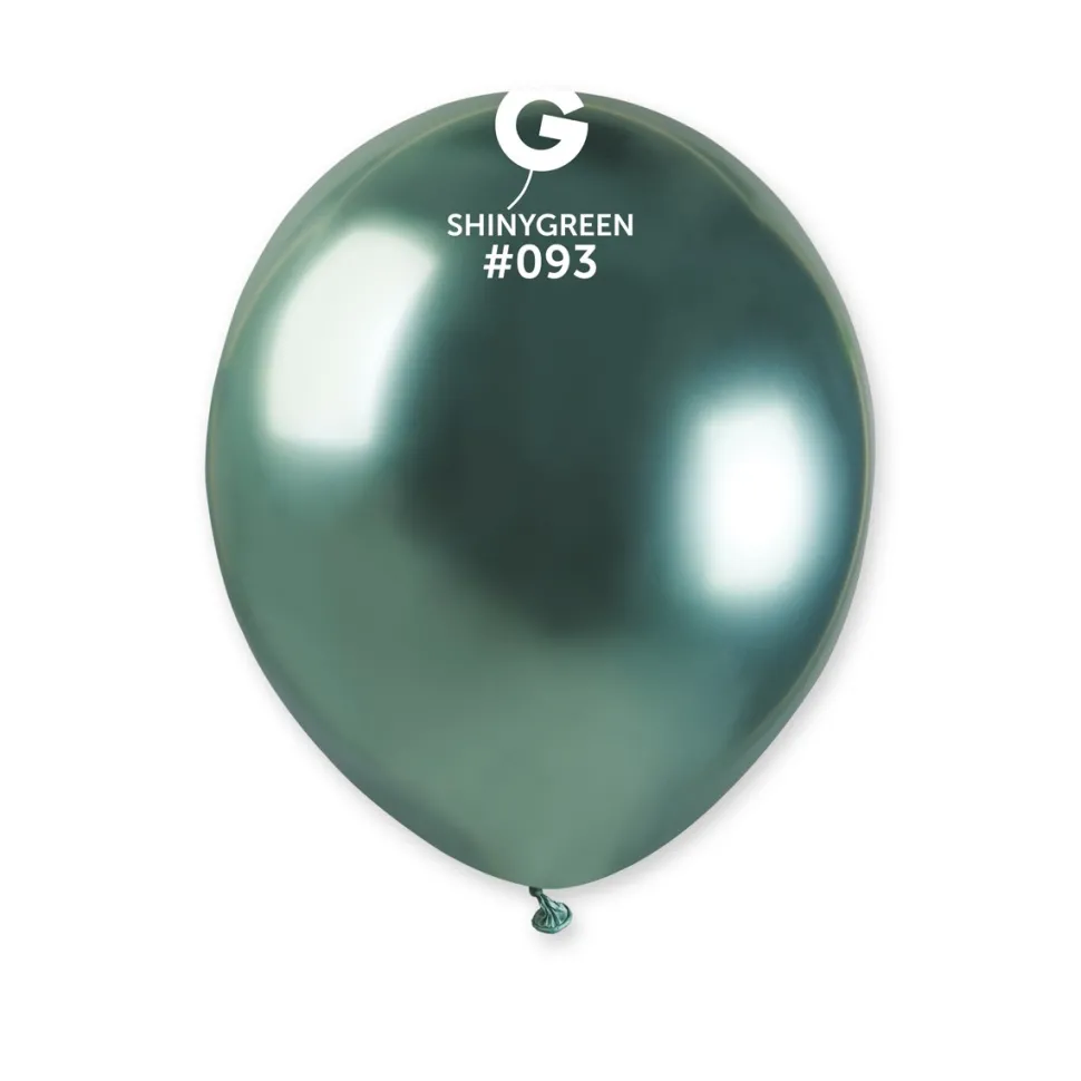 GEMAR Shiny Green 13" Balloon - 25 Pieces