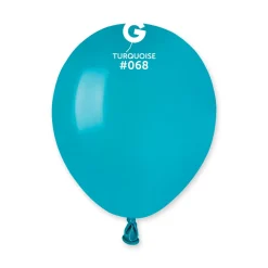 GEMAR Turquoise 12" Balloon - 50 Pieces