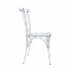Ghost Crossback Chair - Clear