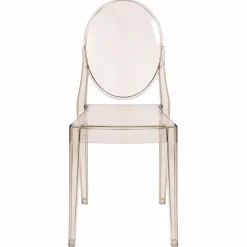 Ghost Dining Polycarbonate Chair - Amber