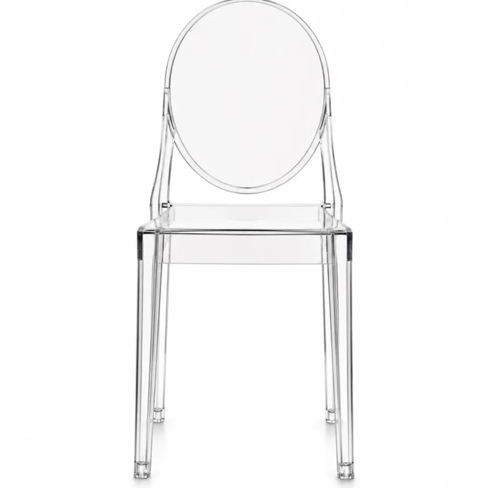 Ghost Dining Polycarbonate Chair - Clear