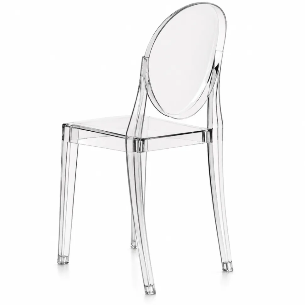 Ghost Dining Polycarbonate Chair - Clear