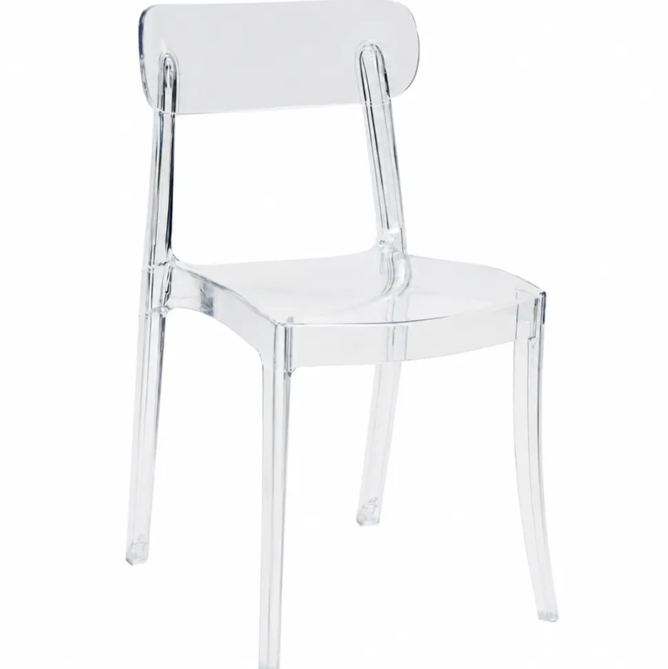 Ghost Polycarbonate Grace Chair - Clear